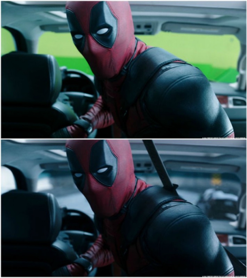 Special effects in movies: how they filmed the movie "Deadpool" Special effects in movies: how they filmed the movie "Deadpool"