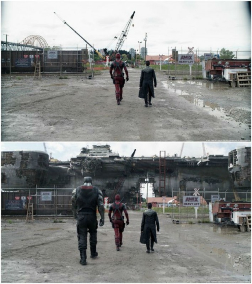 Special effects in movies: how they filmed the movie "Deadpool" Special effects in movies: how they filmed the movie "Deadpool"