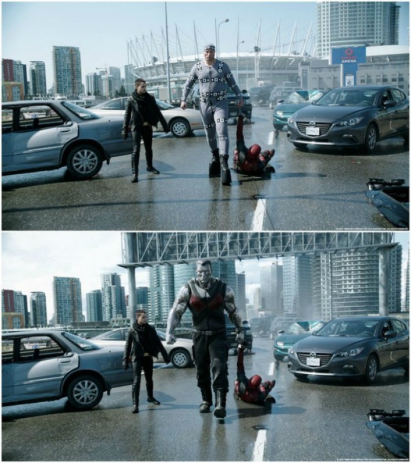 Special effects in movies: how they filmed the movie "Deadpool" Special effects in movies: how they filmed the movie "Deadpool"