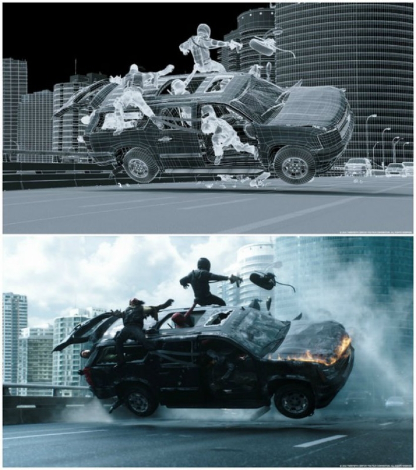 Special effects in movies: how they filmed the movie "Deadpool" Special effects in movies: how they filmed the movie "Deadpool"