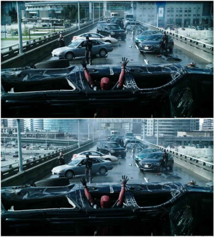 Special effects in movies: how they filmed the movie "Deadpool" Special effects in movies: how they filmed the movie "Deadpool"