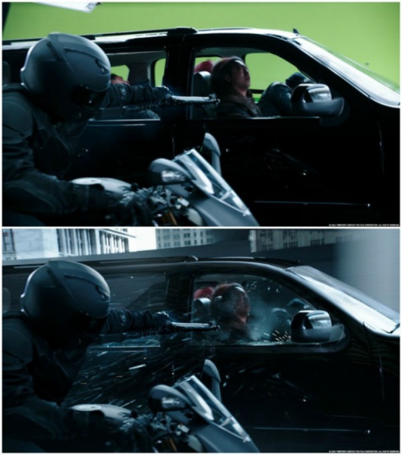 Special effects in movies: how they filmed the movie "Deadpool" Special effects in movies: how they filmed the movie "Deadpool"