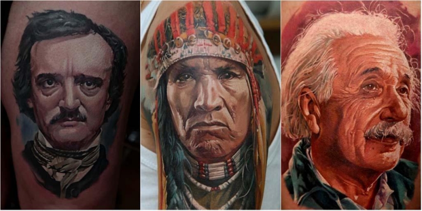 Súper tatuajes de Dmitry Samokhin Súper tatuajes de Dmitry Samokhin
