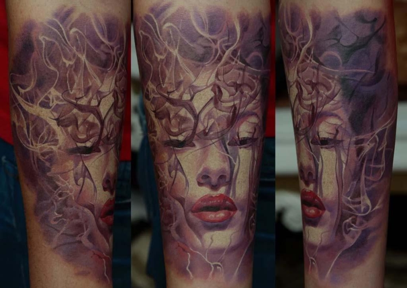 Súper tatuajes de Dmitry Samokhin Súper tatuajes de Dmitry Samokhin