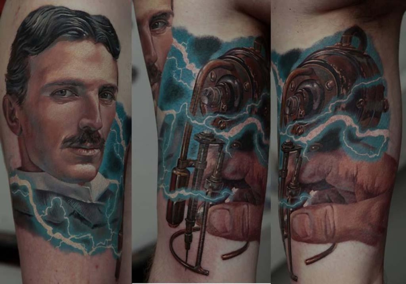 Súper tatuajes de Dmitry Samokhin Súper tatuajes de Dmitry Samokhin