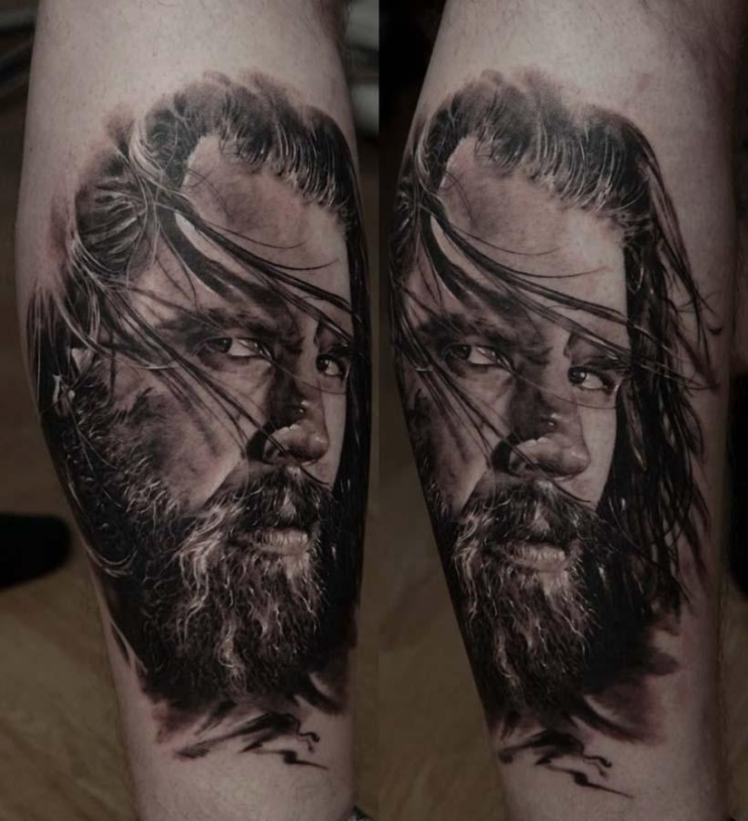Súper tatuajes de Dmitry Samokhin Súper tatuajes de Dmitry Samokhin