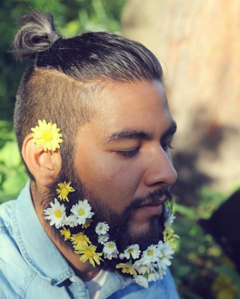 Spring has come - the beard has blossomed!