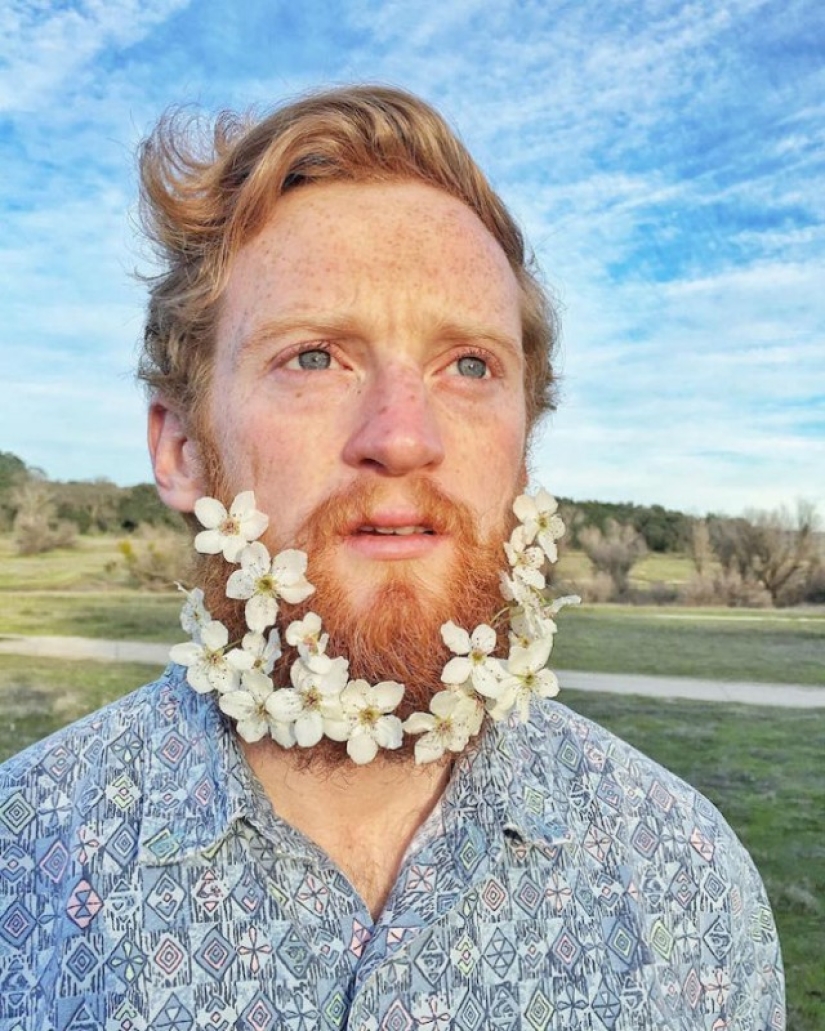 Spring has come - the beard has blossomed!