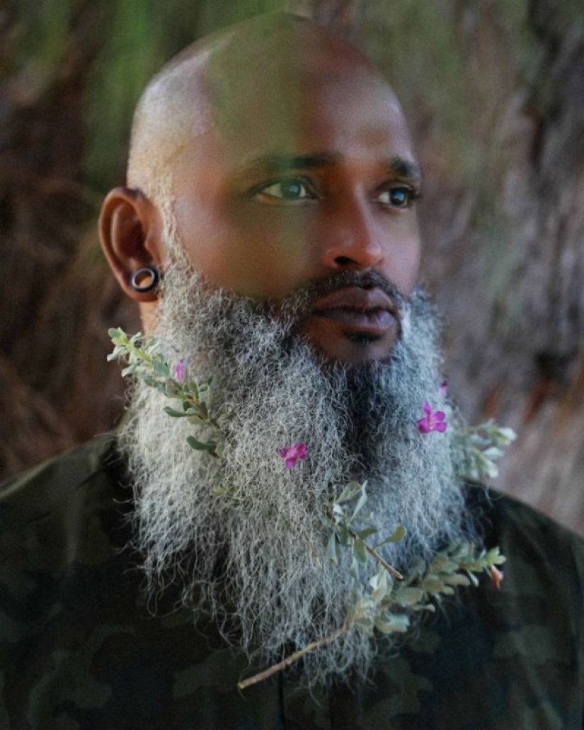 Spring has come - the beard has blossomed!