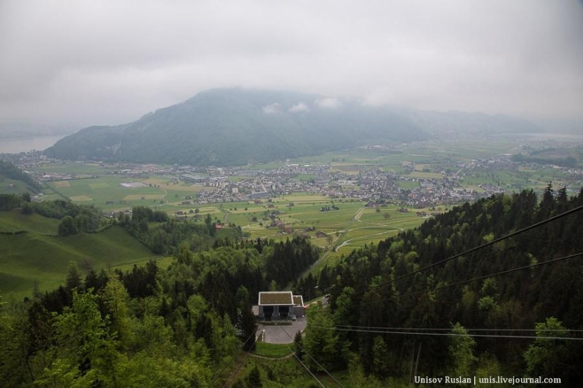 Stanserhorn Cabrio - two-story cable car cabin
