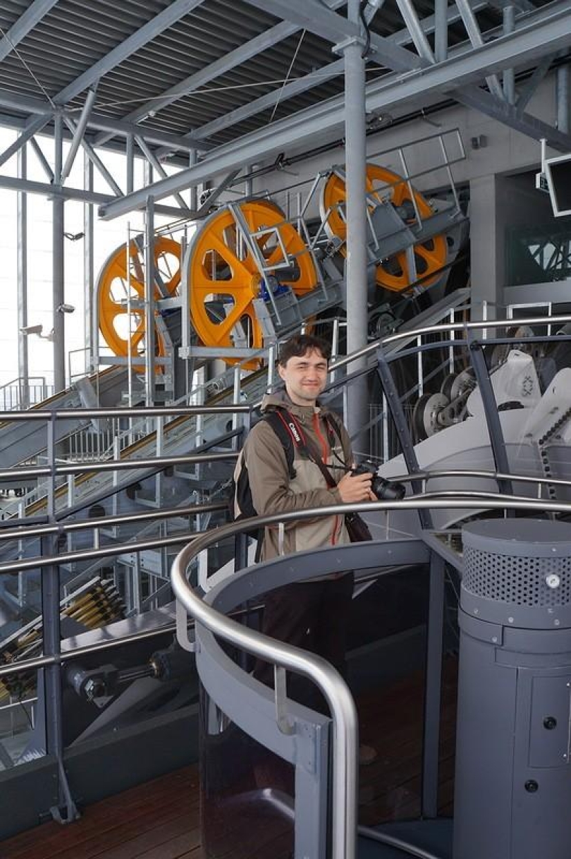 Stanserhorn Cabrio - two-story cable car cabin