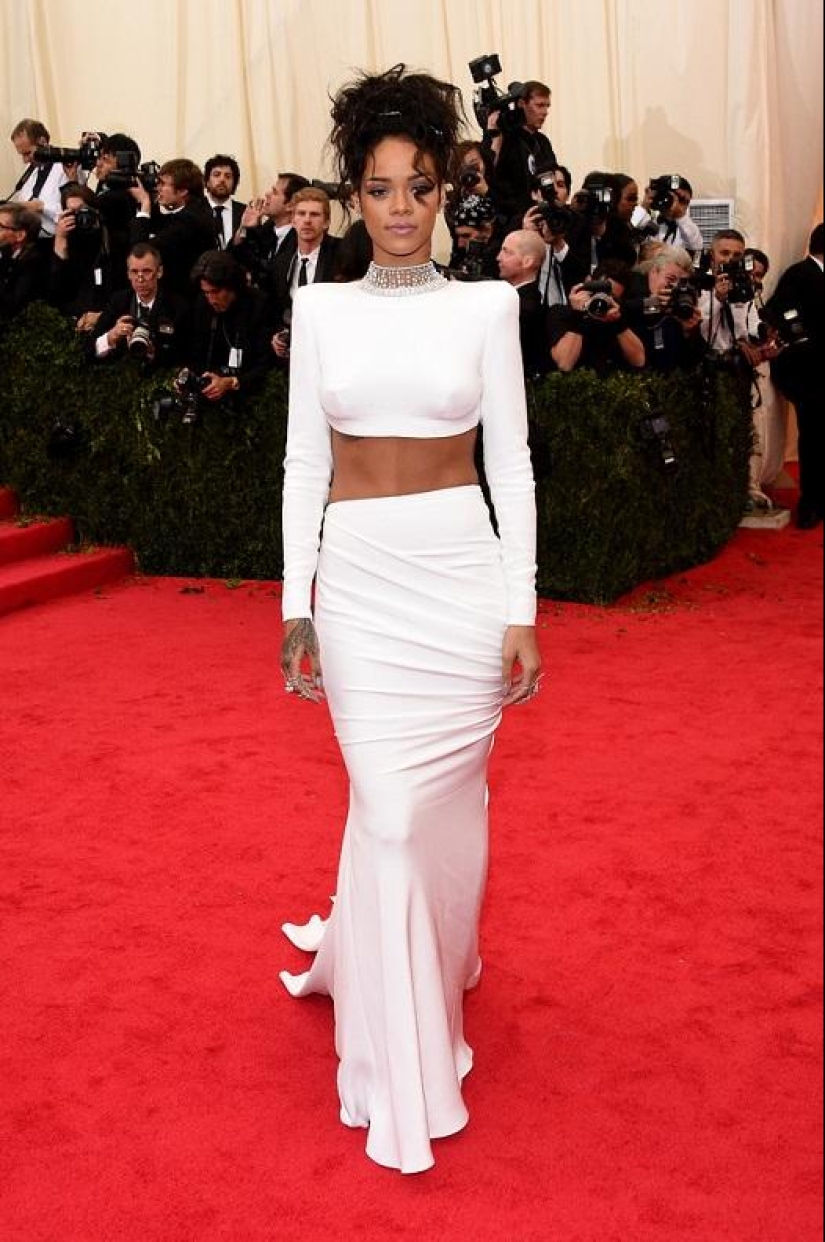 Stars on the red carpet at the Metropolitan Museum of Art in New York