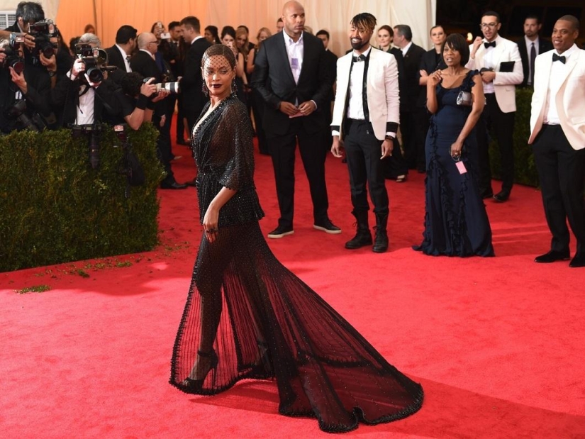 Stars on the red carpet at the Metropolitan Museum of Art in New York