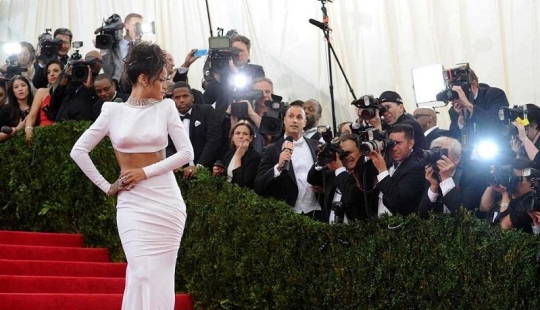 Stars on the red carpet at the Metropolitan Museum of Art in New York