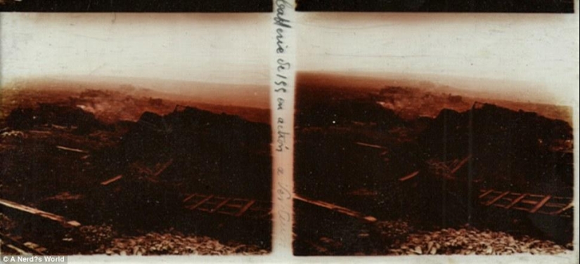 Stereoscopic images of the First World War, found in the attic