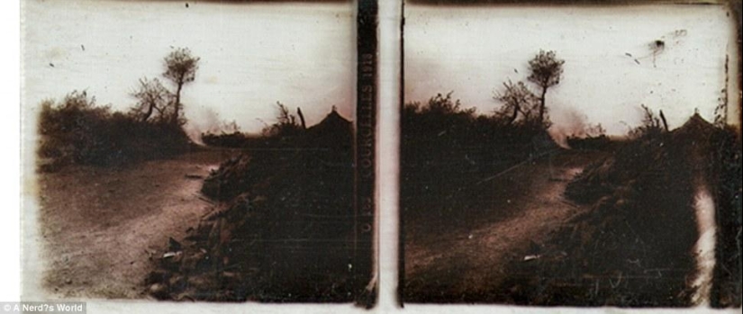 Stereoscopic images of the First World War, found in the attic