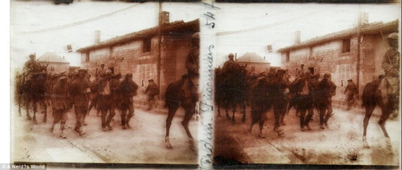 Stereoscopic images of the First World War, found in the attic