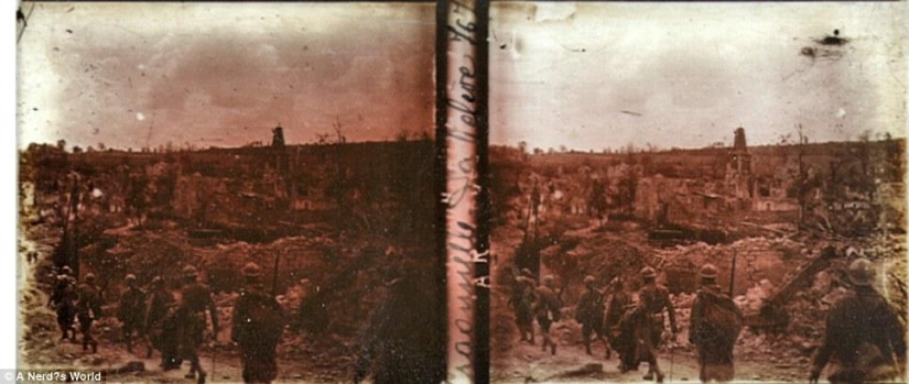 Stereoscopic images of the First World War, found in the attic