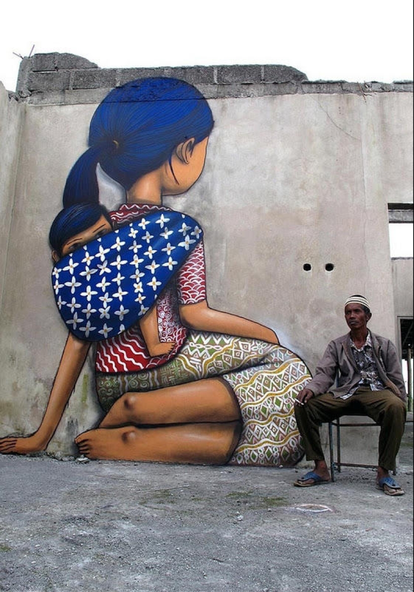 Street art by Julien Malland Street art by Julien Malland