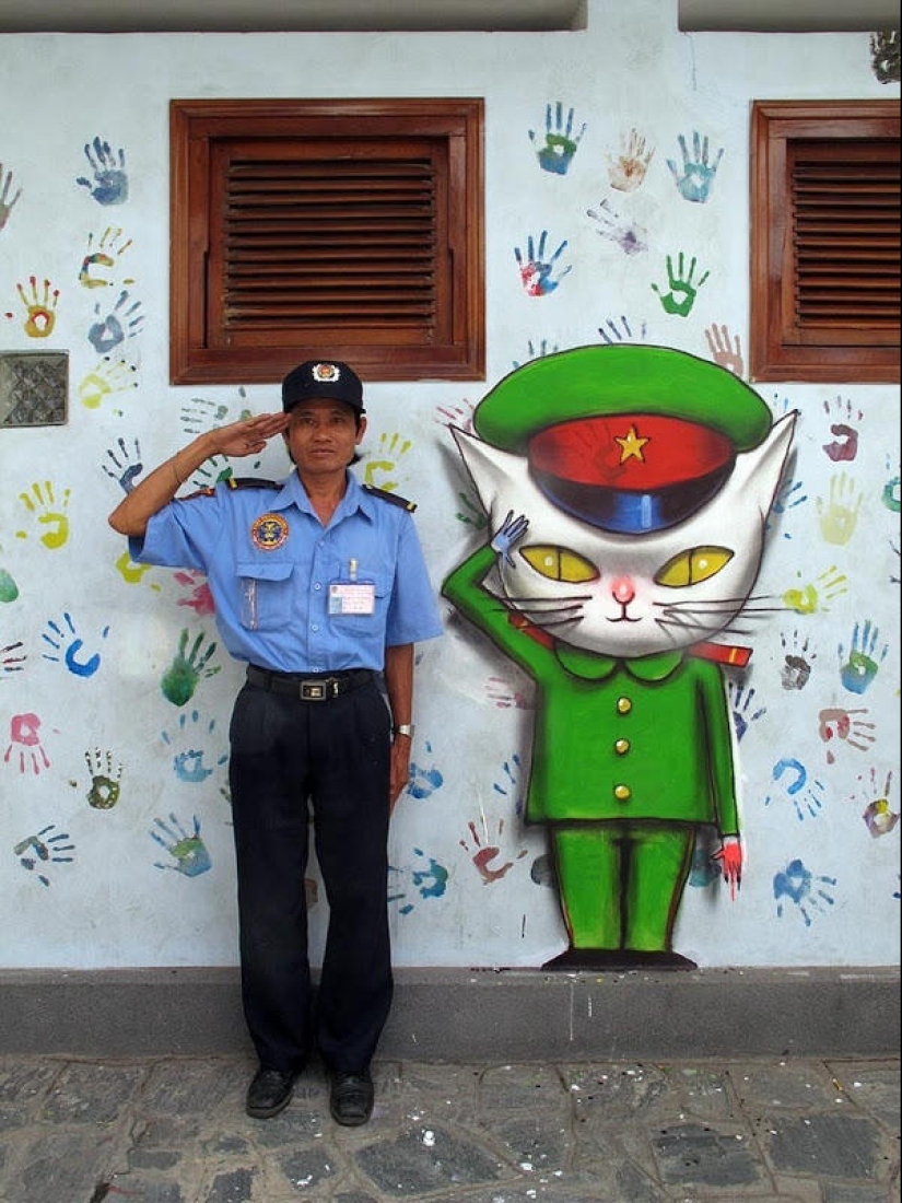 Street art by Julien Malland Street art by Julien Malland