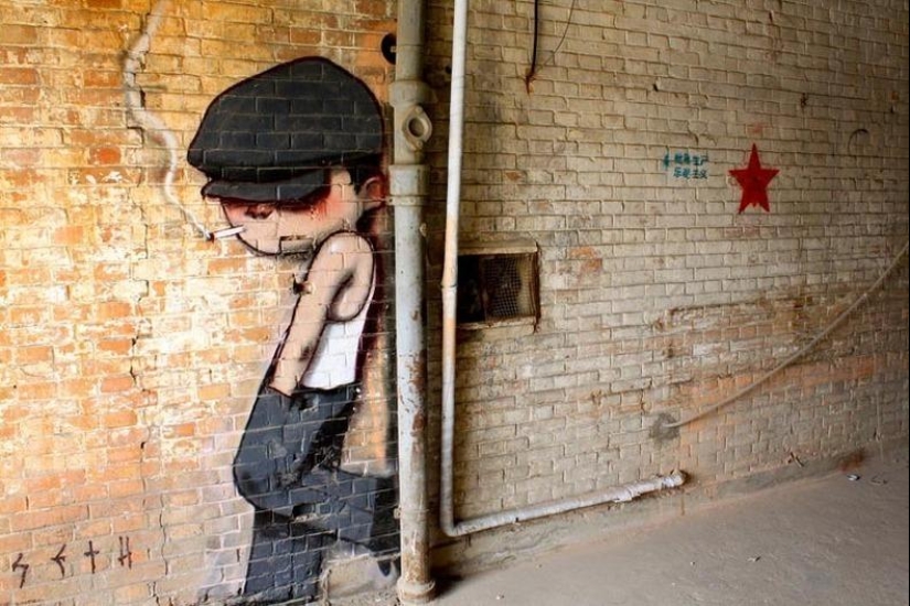 Street art by Julien Malland Street art by Julien Malland