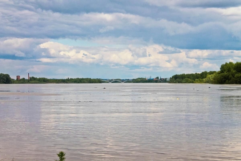 Summer in Altai began with a terrible flood