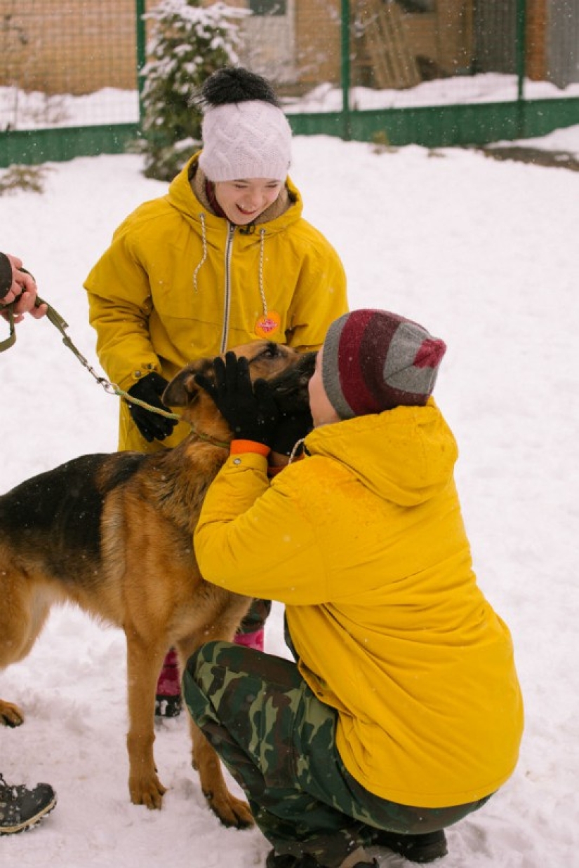 "Sun for best friend": how dogs and young people with Down syndrome help each other "Sun for best friend": how dogs and young people with Down syndrome help each other