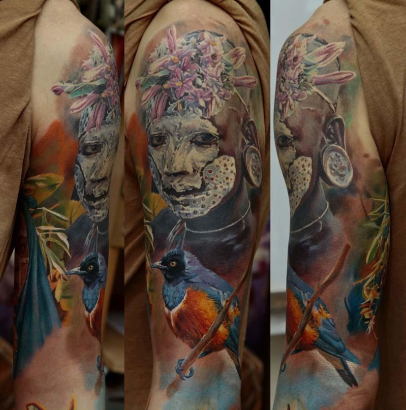 Super tattoos by Dmitry Samokhin Super tattoos by Dmitry Samokhin