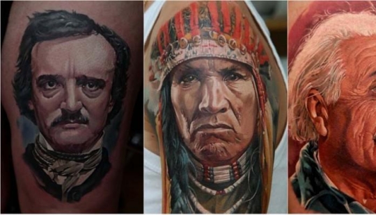 Super tattoos by Dmitry Samokhin Super tattoos by Dmitry Samokhin