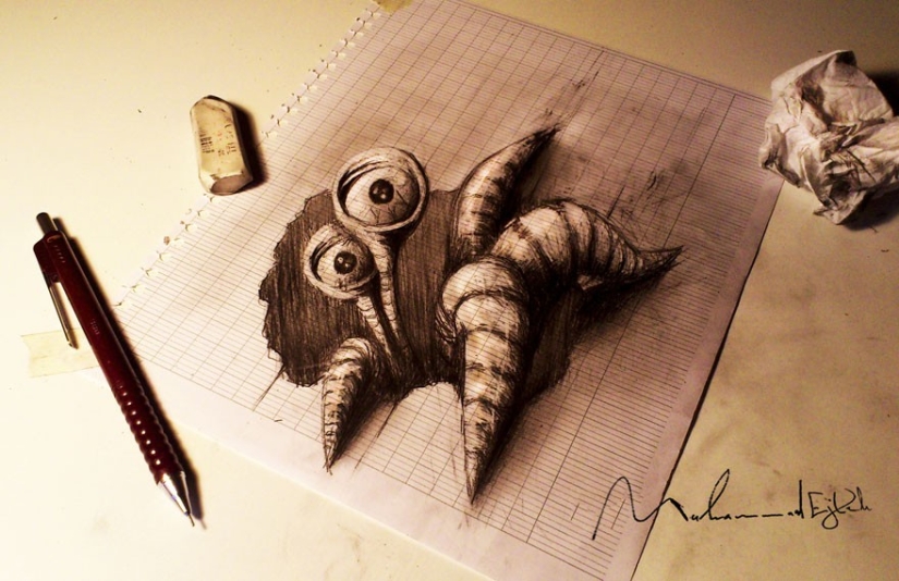 Superb self-taught 3D drawings by Ramon Bruin Superb self-taught 3D drawings by Ramon Bruin