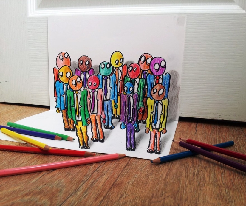 Superb self-taught 3D drawings by Ramon Bruin Superb self-taught 3D drawings by Ramon Bruin