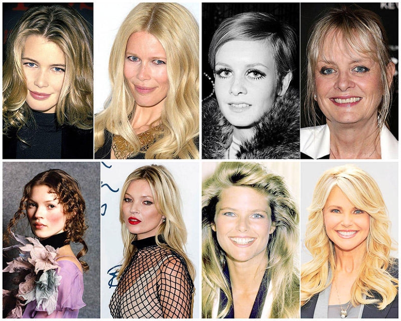 Supermodels then and now Supermodels then and now