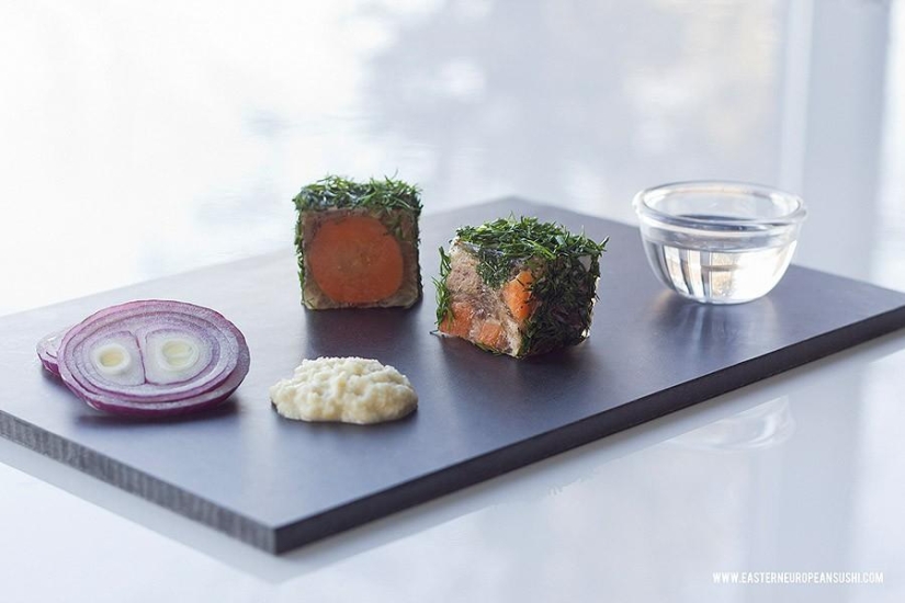 sushi de Europa del Este