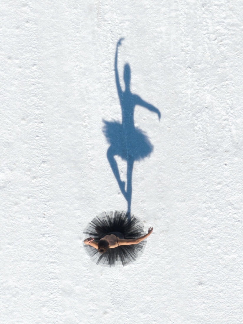 Swan Lake Reimagined: 16 Aerial Photos Of Ballet Dancers Captured On The Salt Lake In Utah Swan Lake Reimagined: 16 Aerial Photos Of Ballet Dancers Captured On The Salt Lake In Utah