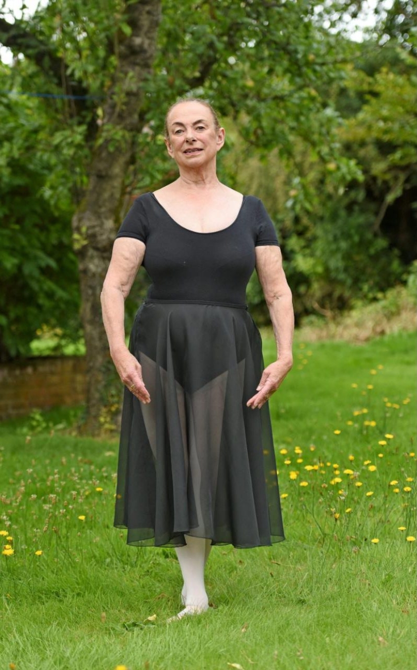 Swan pension: grandmother from the UK became a ballerina at the age of 71