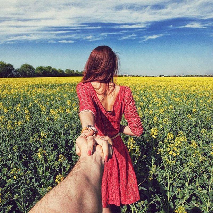 Take my hand, follow me Take my hand, follow me