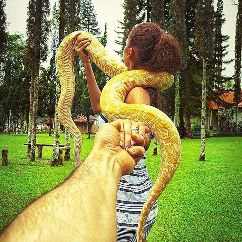 Take my hand, follow me Take my hand, follow me