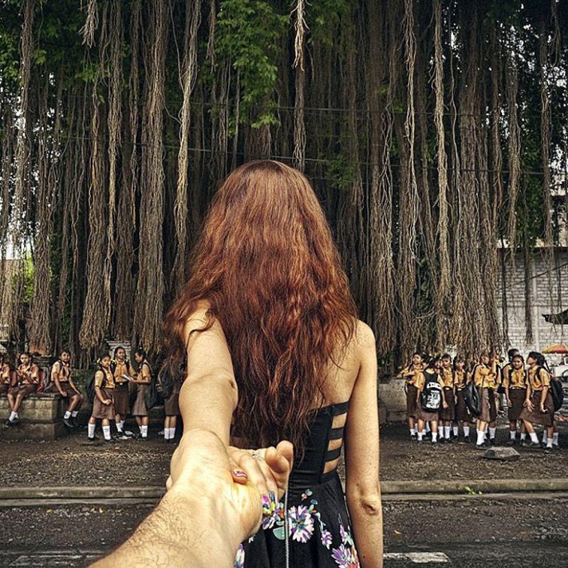 Take my hand, follow me Take my hand, follow me