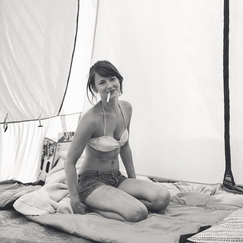 Taking a break from trash and frenzy at anarchist skateboarding fest