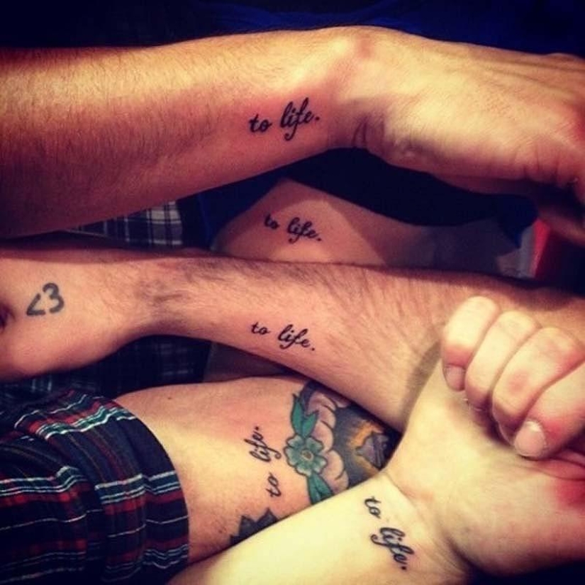 Tattoos for loved ones