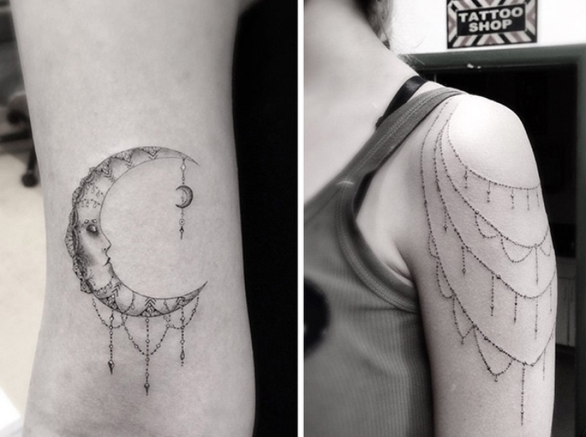 Tatuajes geométricos del Dr. Wu