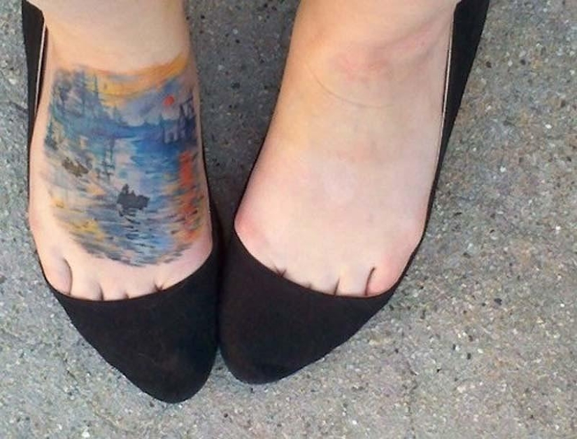 Tatuajes inspirados en obras de arte Tatuajes inspirados en obras de arte