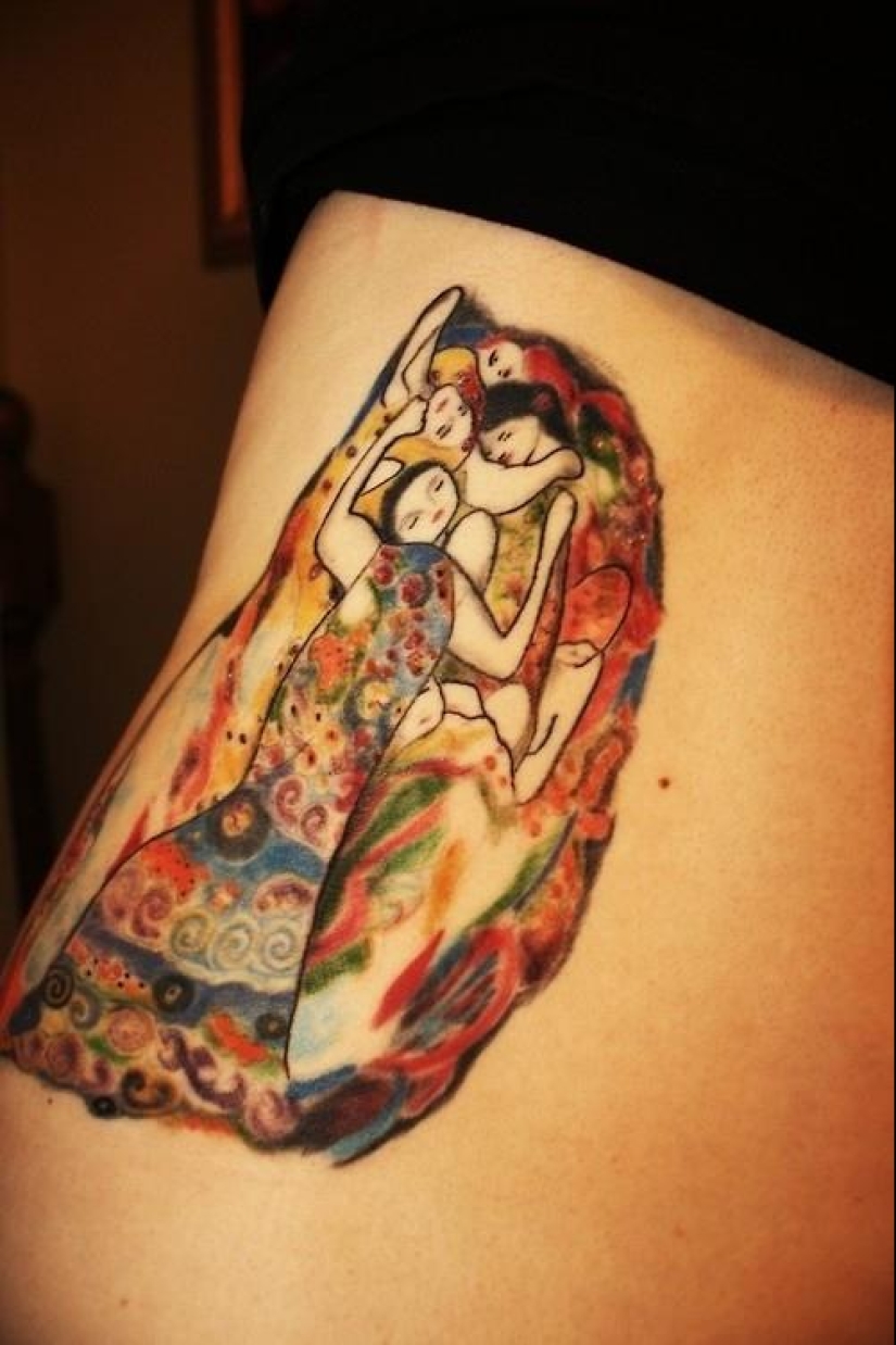 Tatuajes inspirados en obras de arte Tatuajes inspirados en obras de arte
