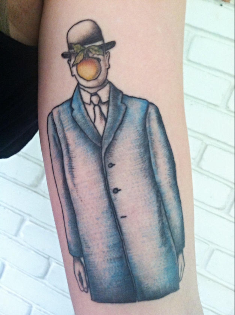 Tatuajes inspirados en obras de arte Tatuajes inspirados en obras de arte