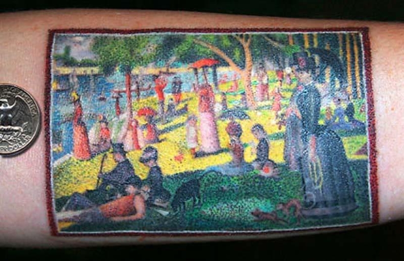 Tatuajes inspirados en obras de arte Tatuajes inspirados en obras de arte