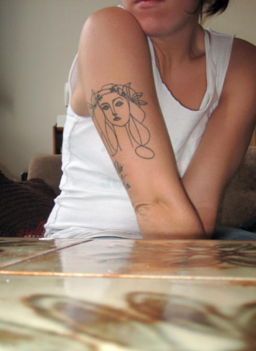 Tatuajes inspirados en obras de arte Tatuajes inspirados en obras de arte