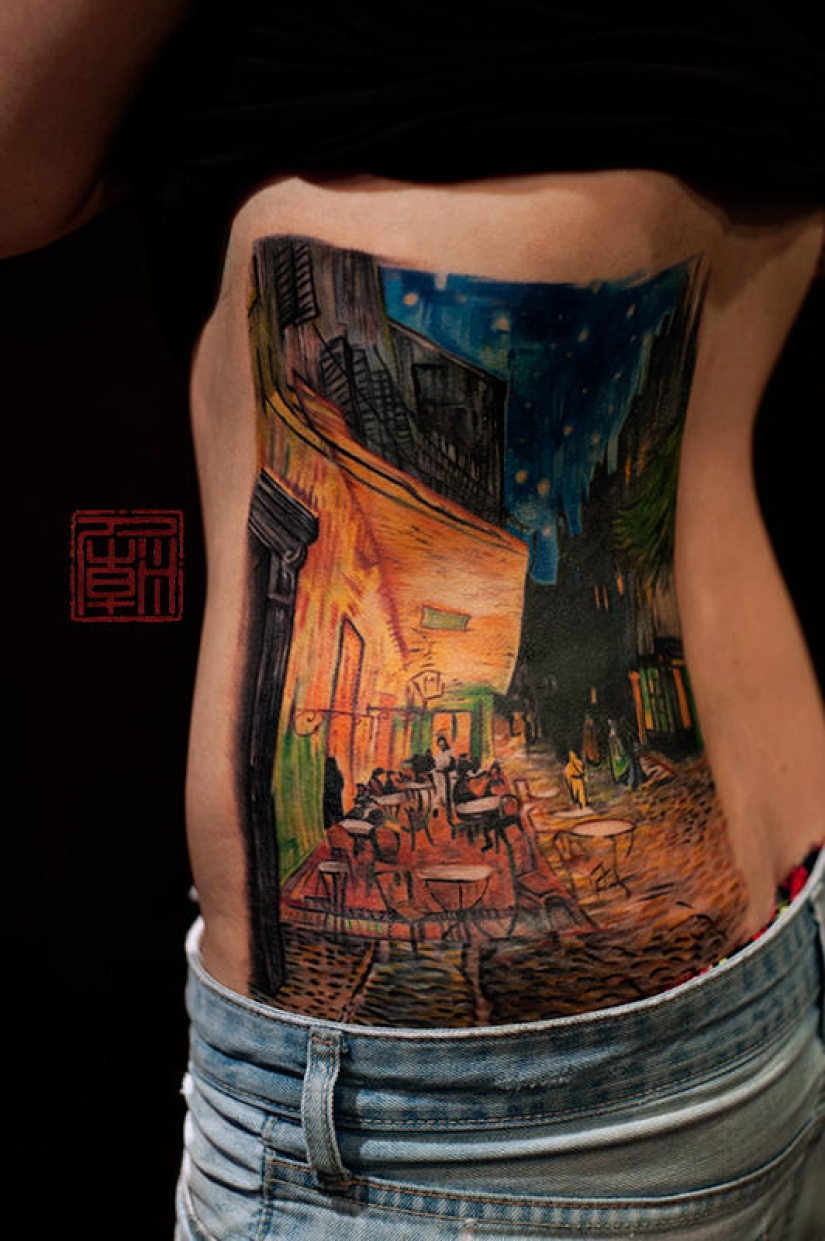 Tatuajes inspirados en obras de arte Tatuajes inspirados en obras de arte