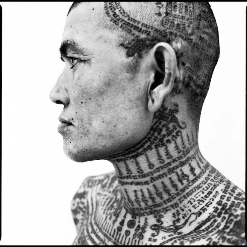 Tatuajes mágicos de Tailandia