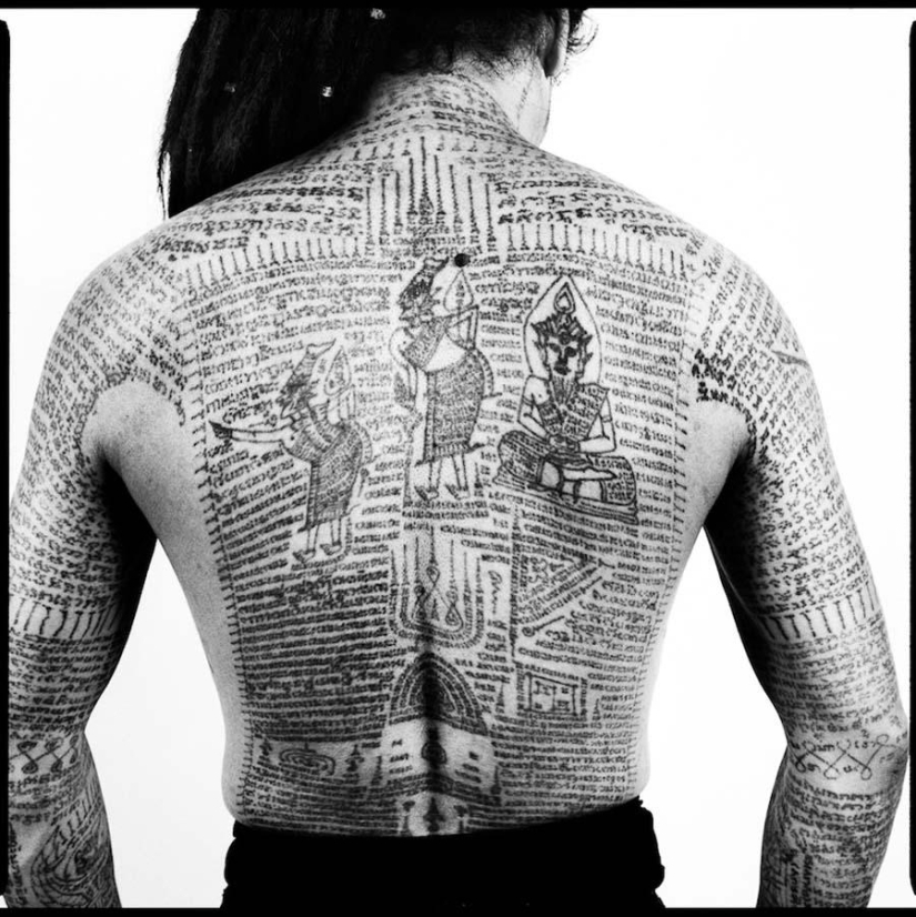 Tatuajes mágicos de Tailandia