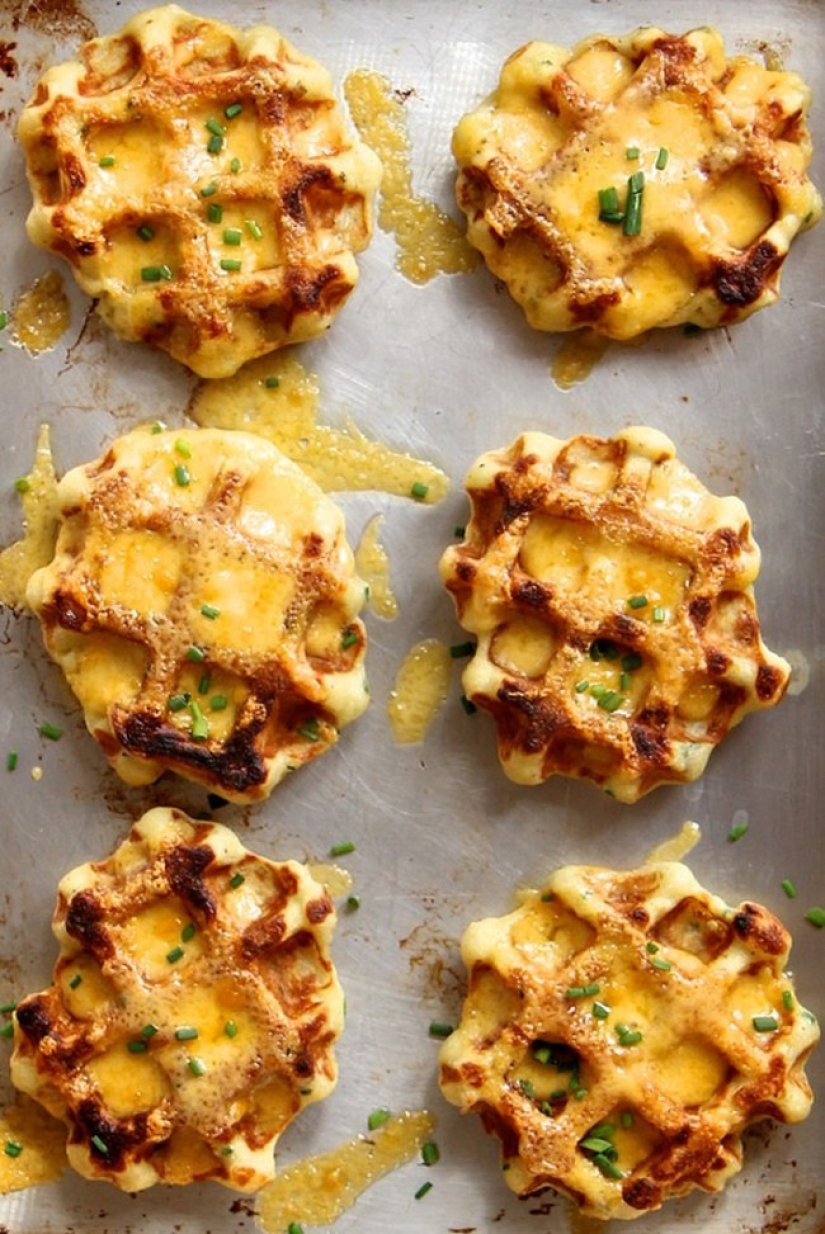 Te sorprenderá la variedad de platos que se pueden cocinar en una gofrera normal.
